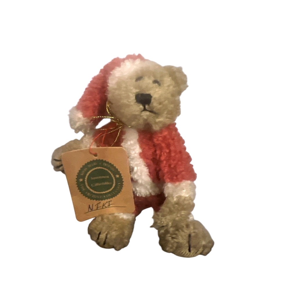 Nicholas Boyds Santa‎ Clause Teddy Bear The Archive Collection 1990-1996 Vintage